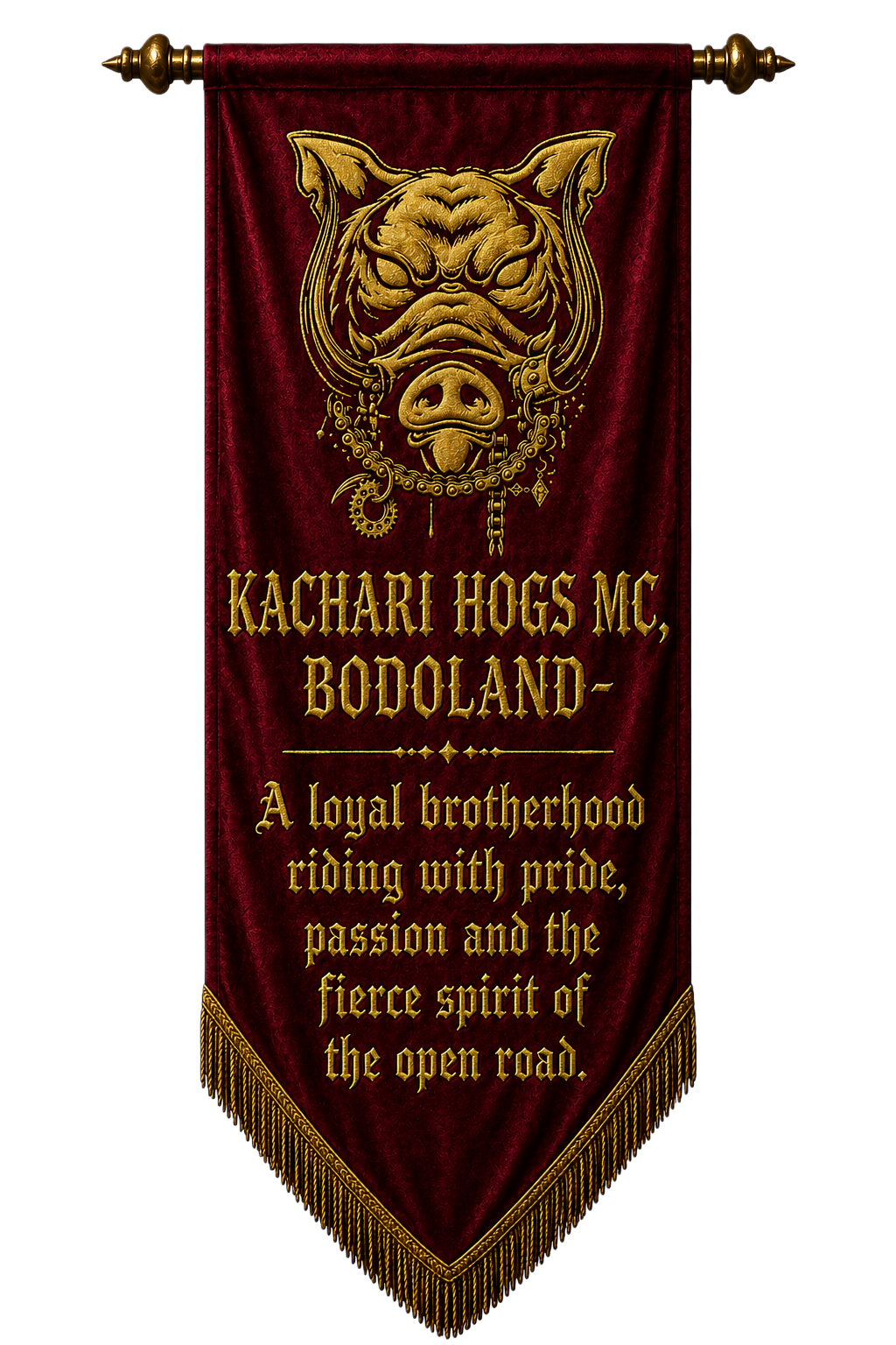 Kachari Hogs MC Banner